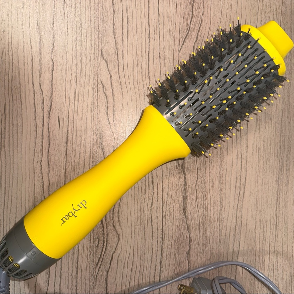 Dry at The Double Shot Oval Blow Dryer Hair Brush